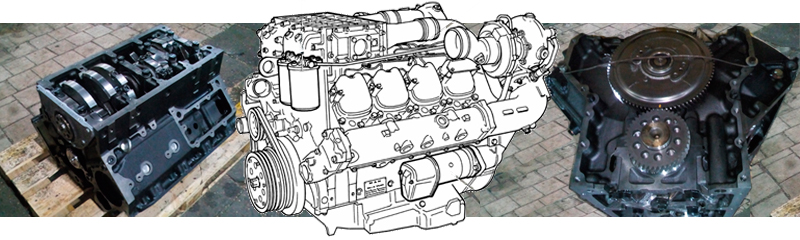 Блок цилиндров MAN D2848 